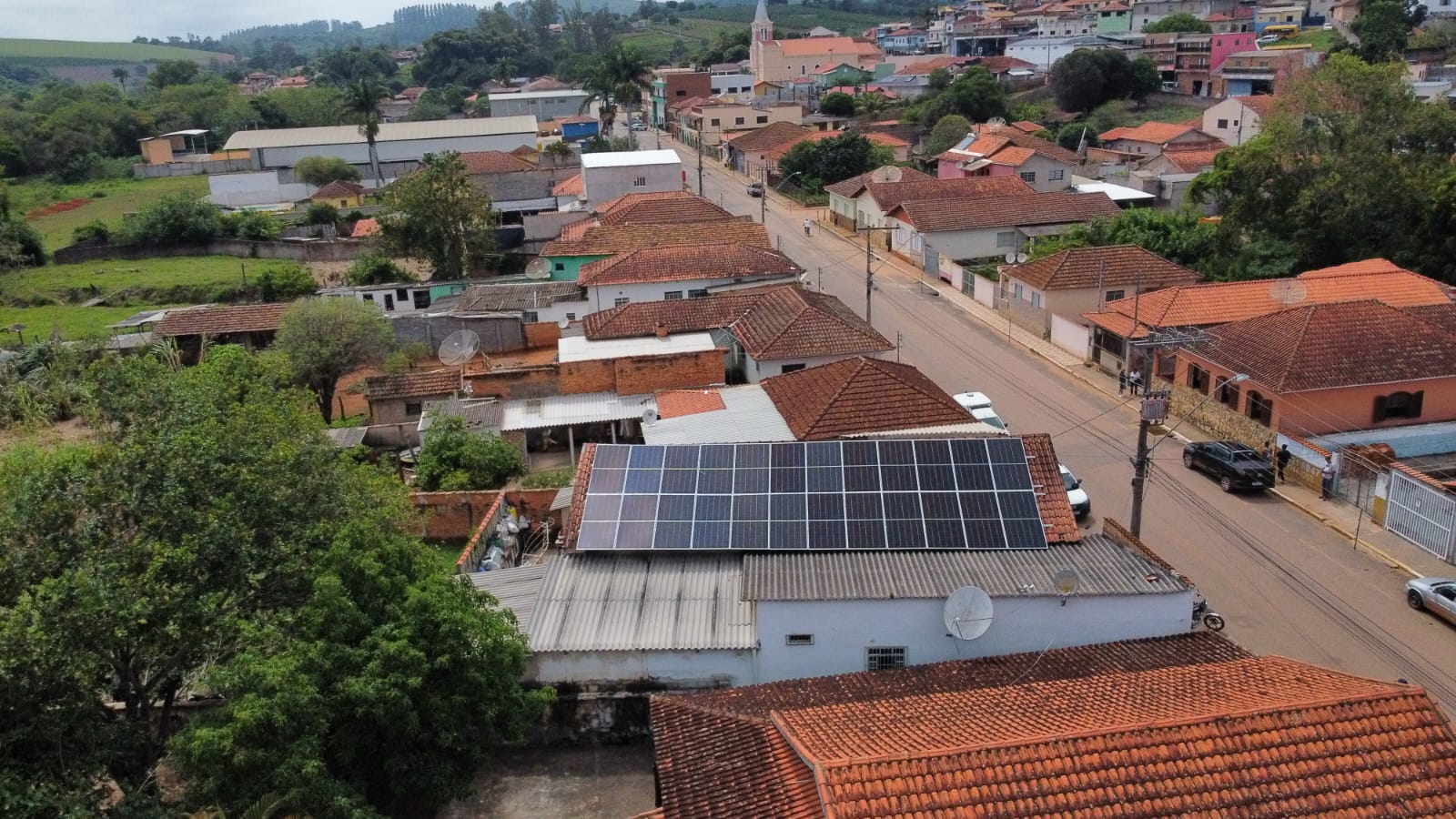 Instalação comercial em zona urbana